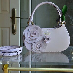 Kate Spade  KK970 Flora Rose Shoulder Bag